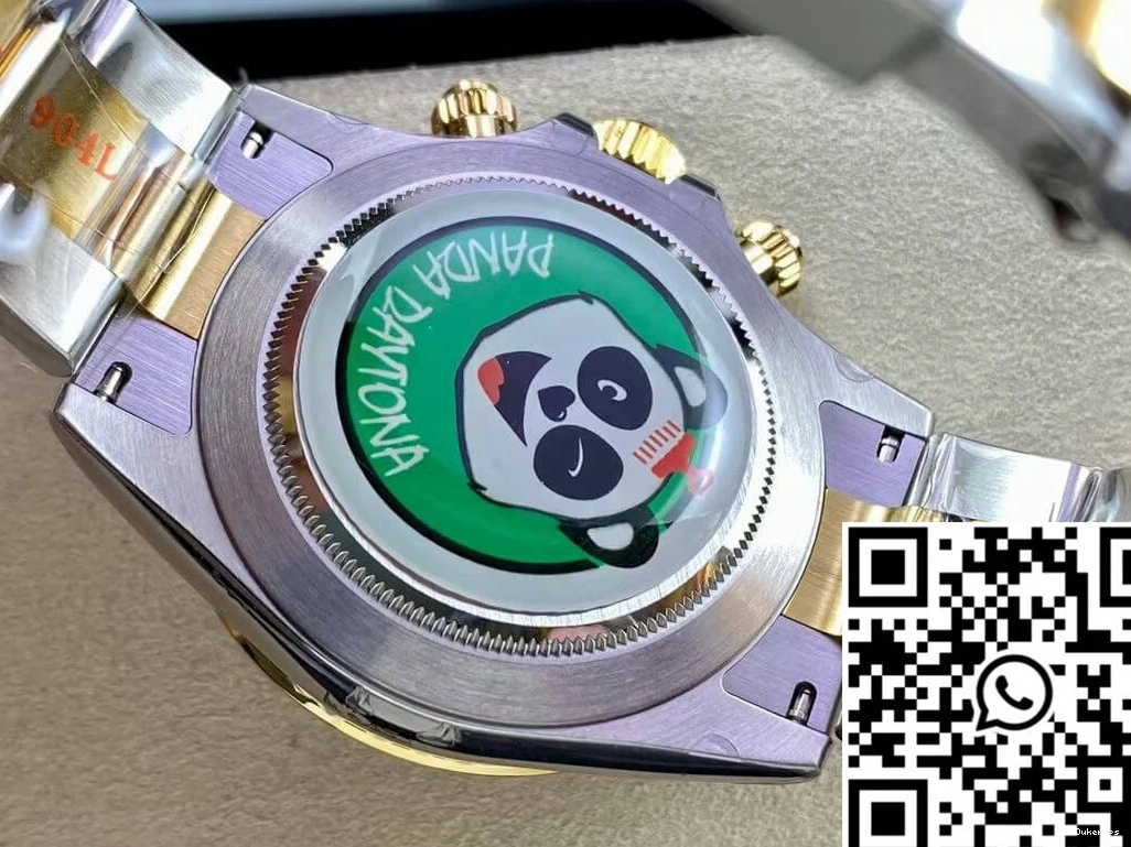 Yellow Rolex Factory Black Daytona M116503-0004 Dial BT Gold 0426